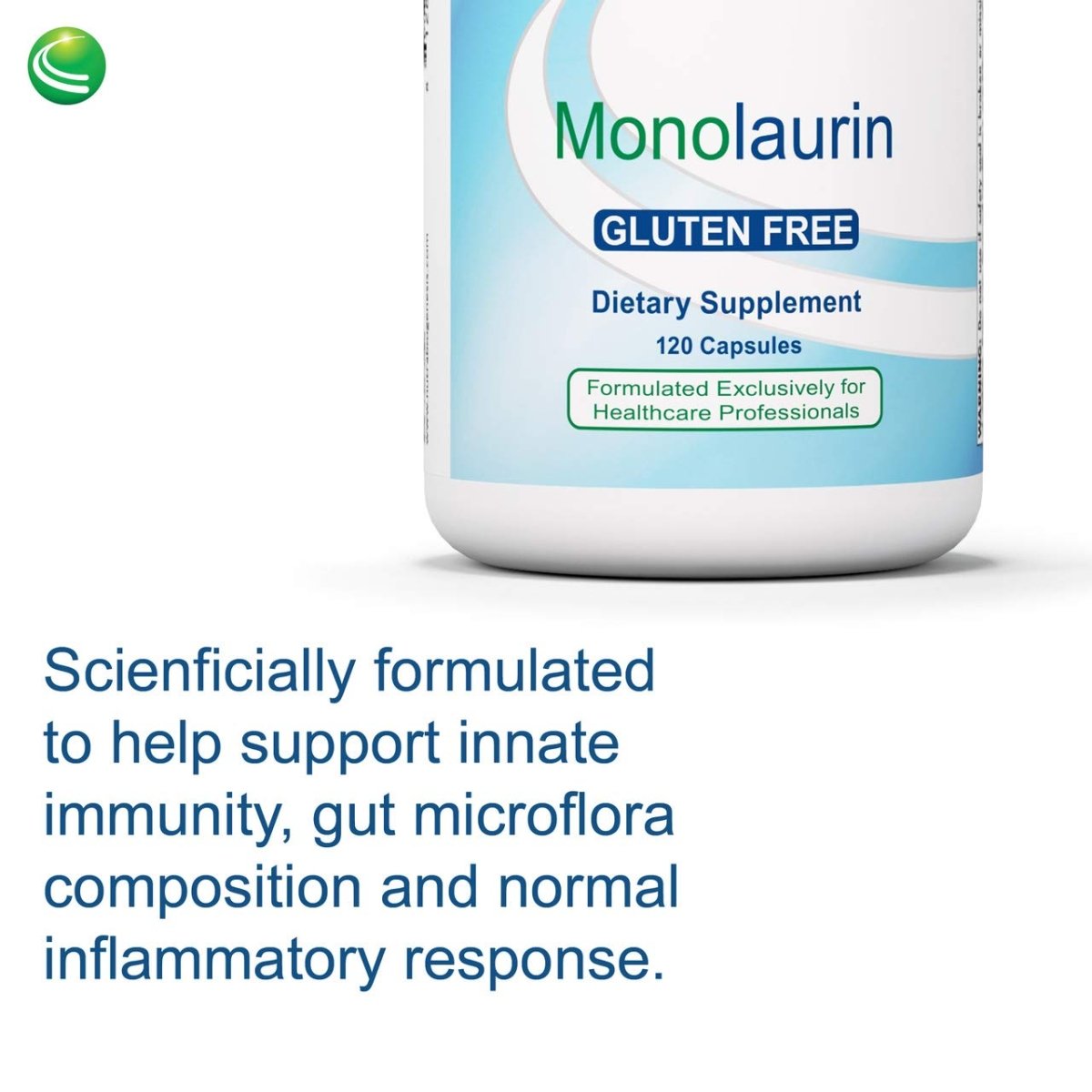 Nutra BioGenesis - Monolaurin - Vegan, Gluten Free, Non-GMO - 120 Capsules