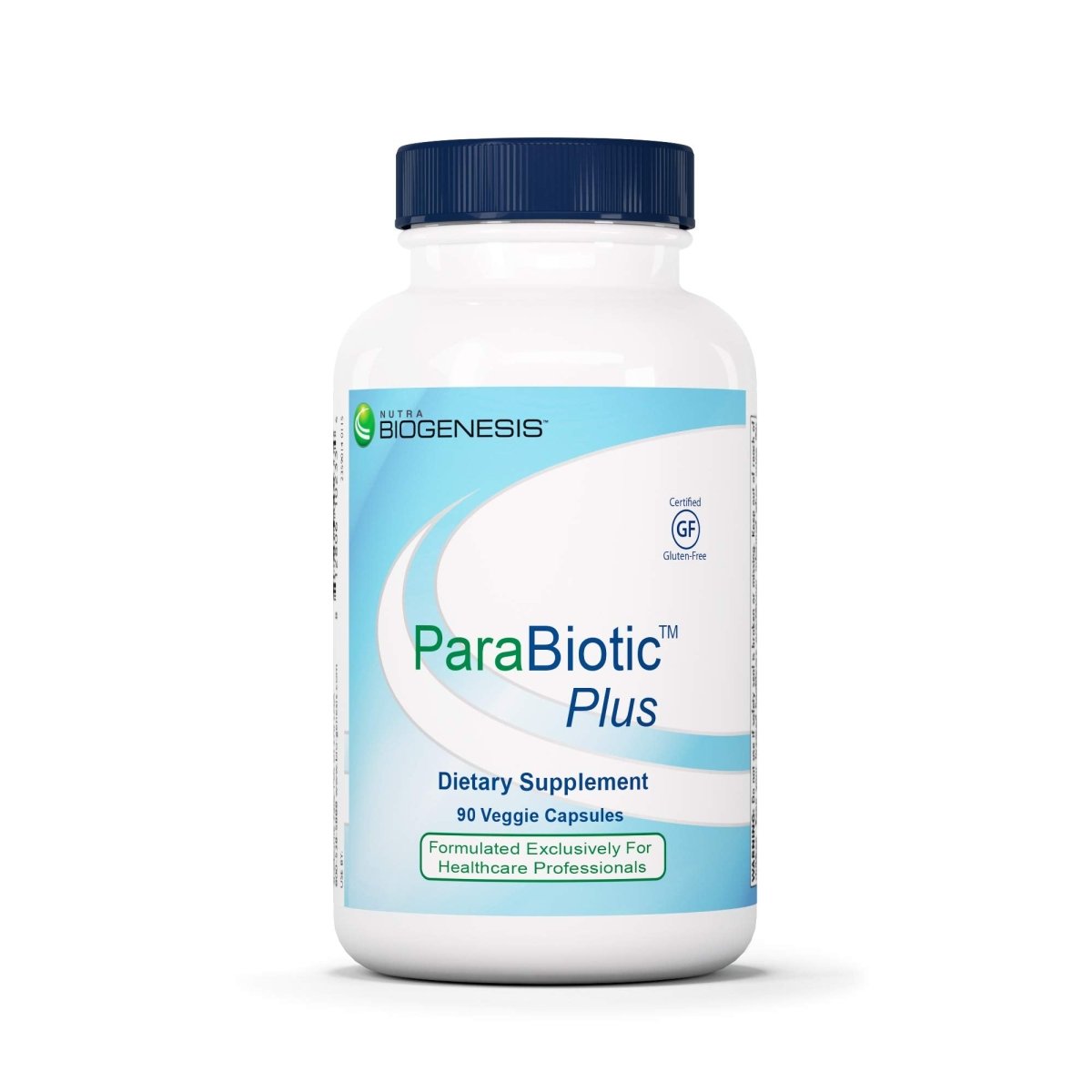 Nutra BioGenesis - ParaBiotic Plus - Organic Neem, Wormwood and Black Walnut for Intestinal Microbiome and Immune System Support - Gluten Free, Vegan, Non-GMO - 90 Capsules