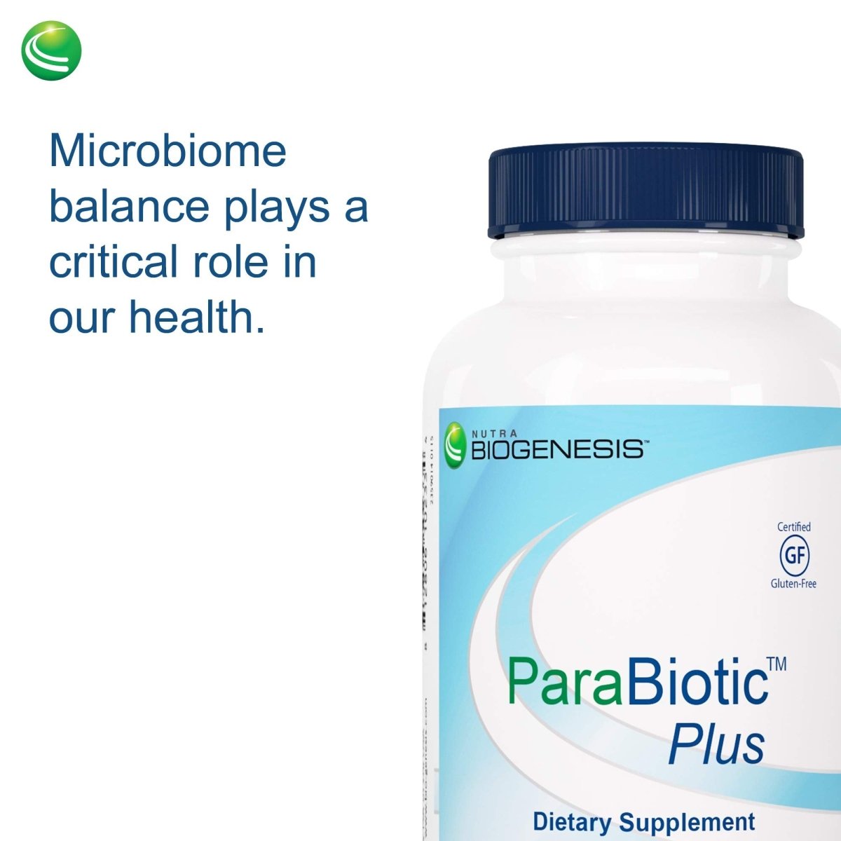 Nutra BioGenesis - ParaBiotic Plus - Organic Neem, Wormwood and Black Walnut for Intestinal Microbiome and Immune System Support - Gluten Free, Vegan, Non-GMO - 90 Capsules