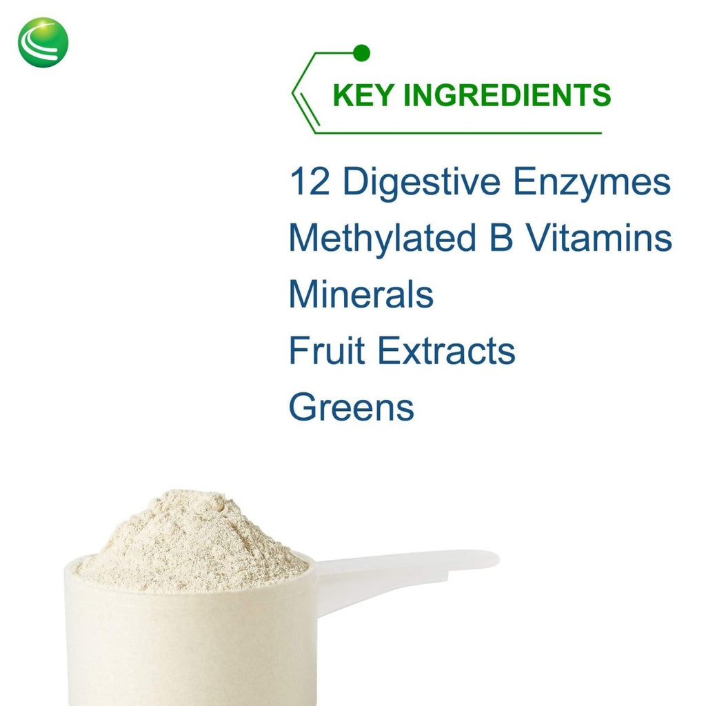 Nutra BioGenesis - Premiere Greens Multi - Superfood Protein, Fiber, Antioxidant, and Essential Nutrient Powder Supplement - 322 g