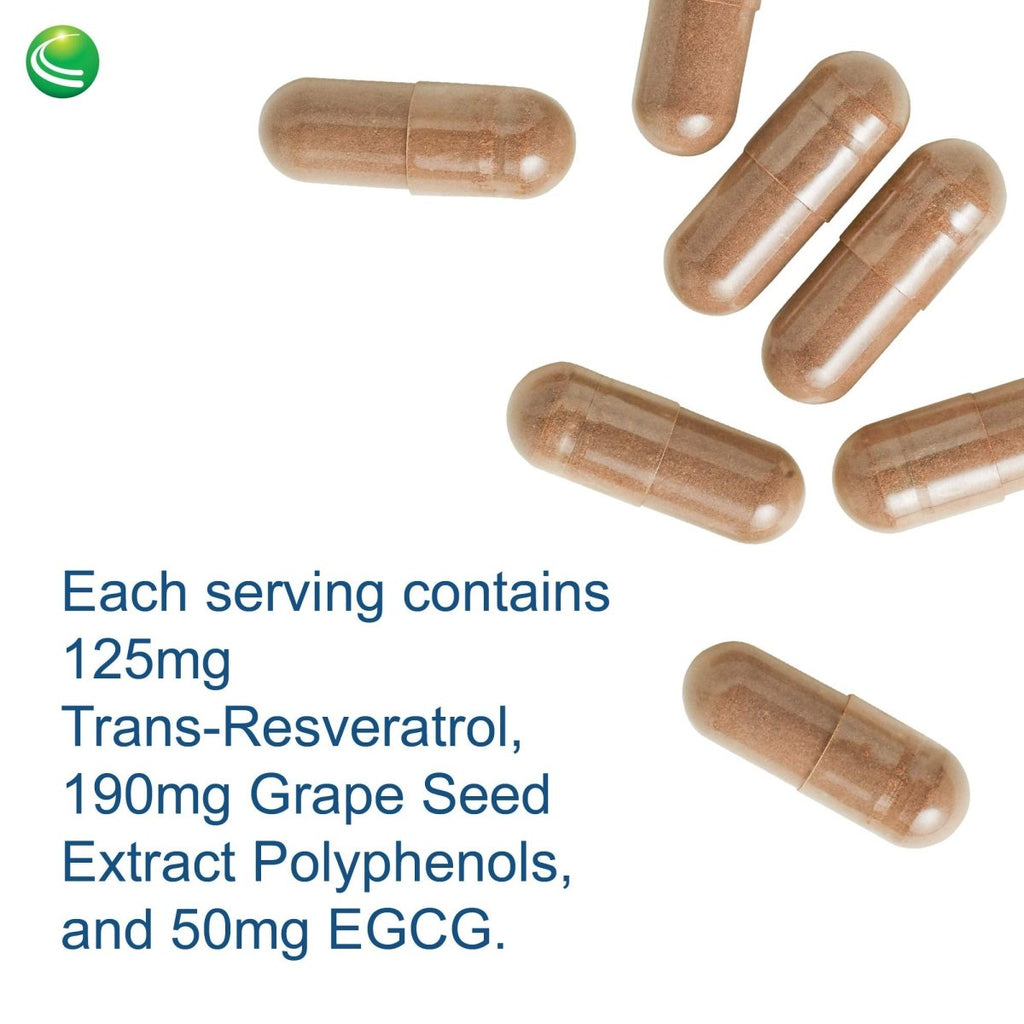 Nutra BioGenesis - Resveratrol Plus Flavonoids - 90 Capsules
