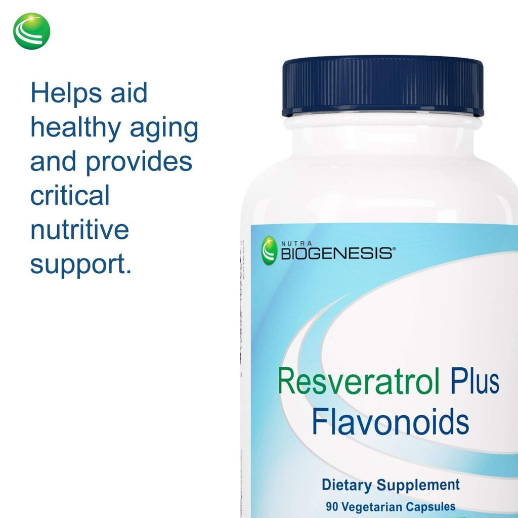 Nutra BioGenesis - Resveratrol Plus Flavonoids - 90 Capsules