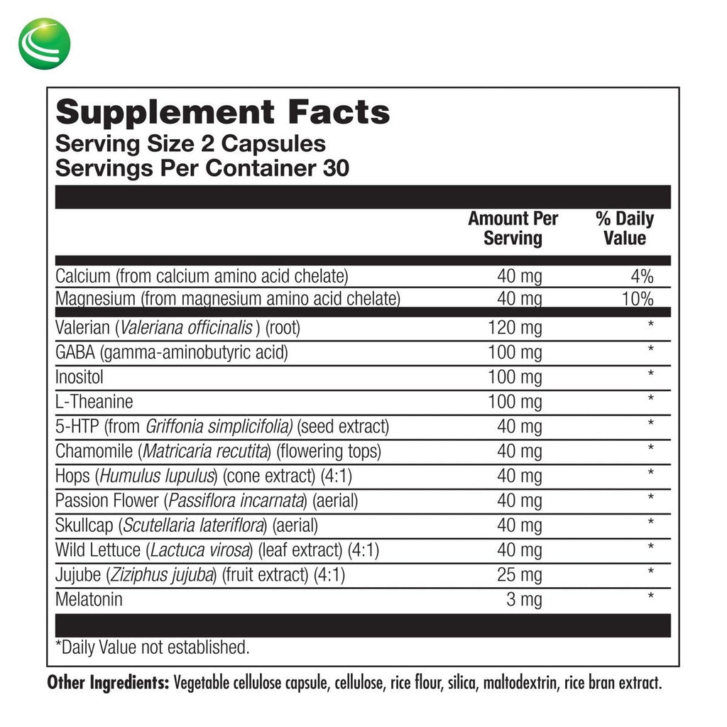 Nutra Biogenesis Sleep Factors 60 Capsules 57653