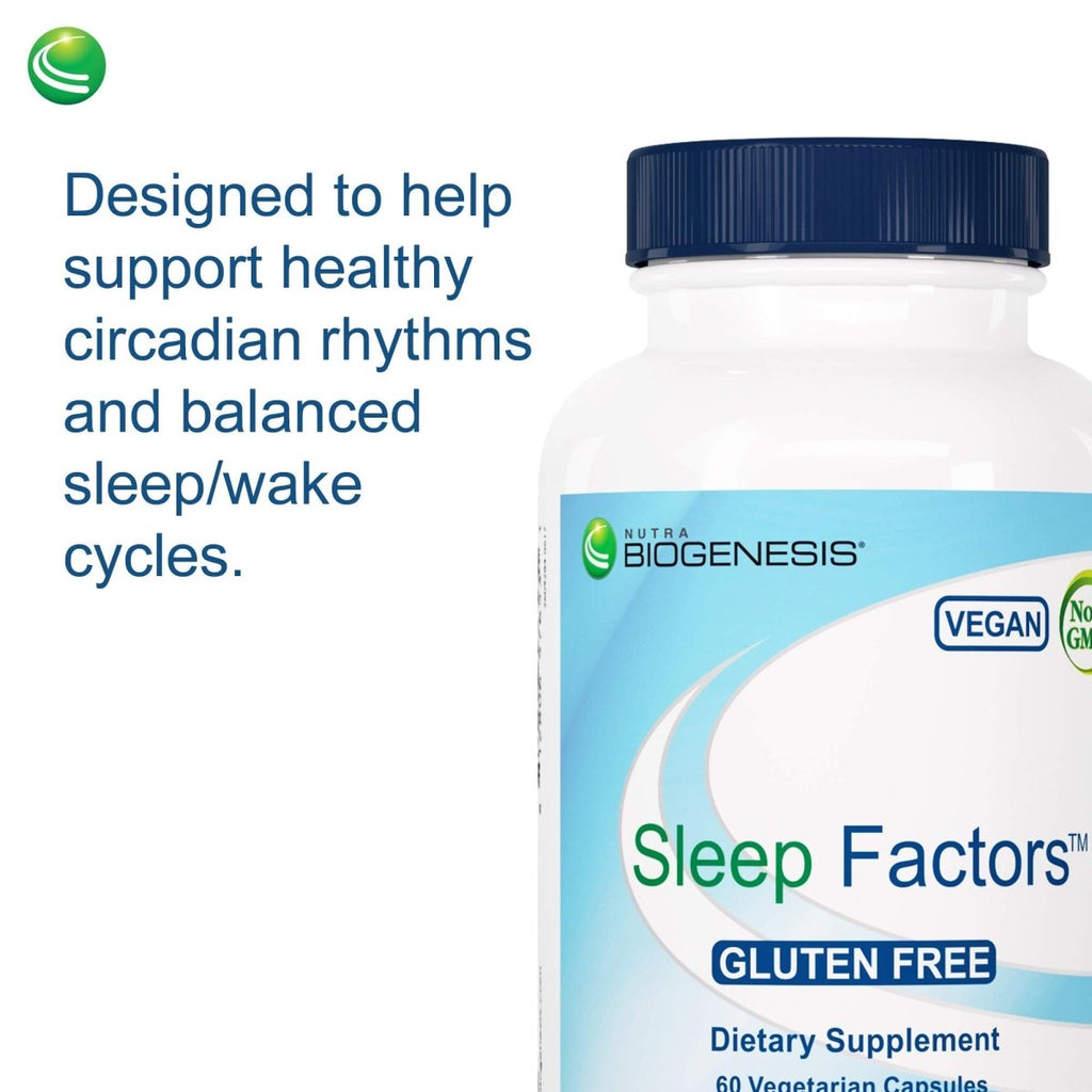 Nutra Biogenesis Sleep Factors 60 Capsules 57653