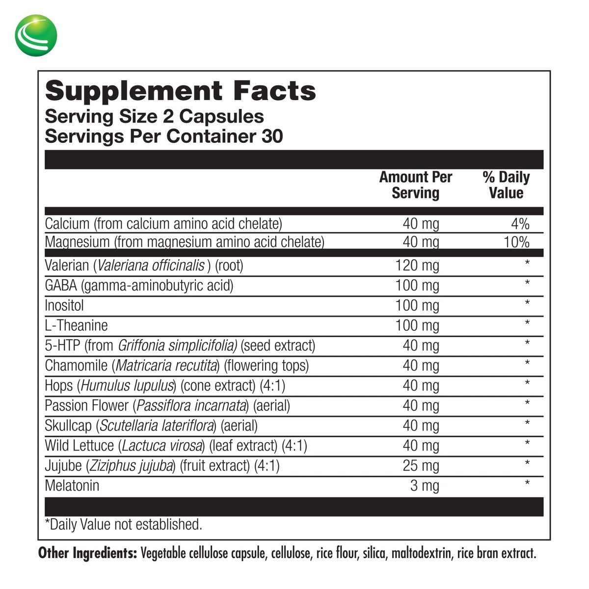 Nutra BioGenesis Sleep Factors, 60 Capsules