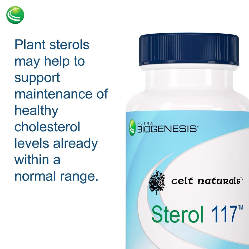 Nutra BioGenesis - Sterol 117 - Plant Sterols and Pine Bark Extract to Help Support Immunity, Urinary Tract Health and Cholesterol Already Within Normal Range - 30 Capsules
