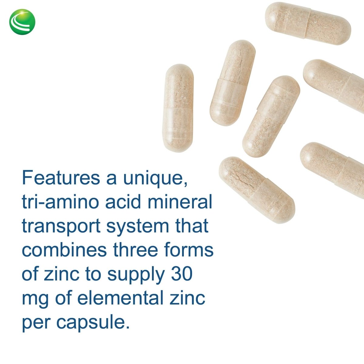 Nutra BioGenesis Tri Zinc - Digestion and Immune Health Support - 90 Capsules