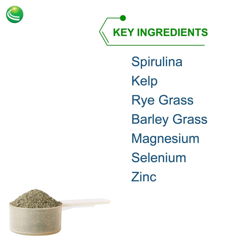 Nutra BioGenesis - Ultra Greens pH - Superfood Powder Dietary Supplement with Organic Spirulina, Kelp, Enzymes and Minerals - 6.8 Ounce