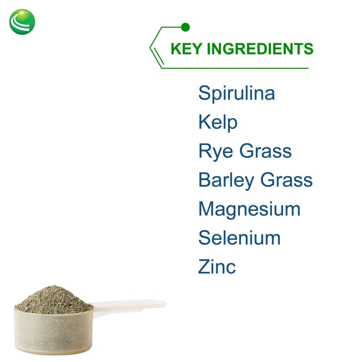 Nutra BioGenesis - Ultra Greens pH - Superfood Powder Dietary Supplement with Organic Spirulina, Kelp, Enzymes and Minerals - 6.8 Ounce
