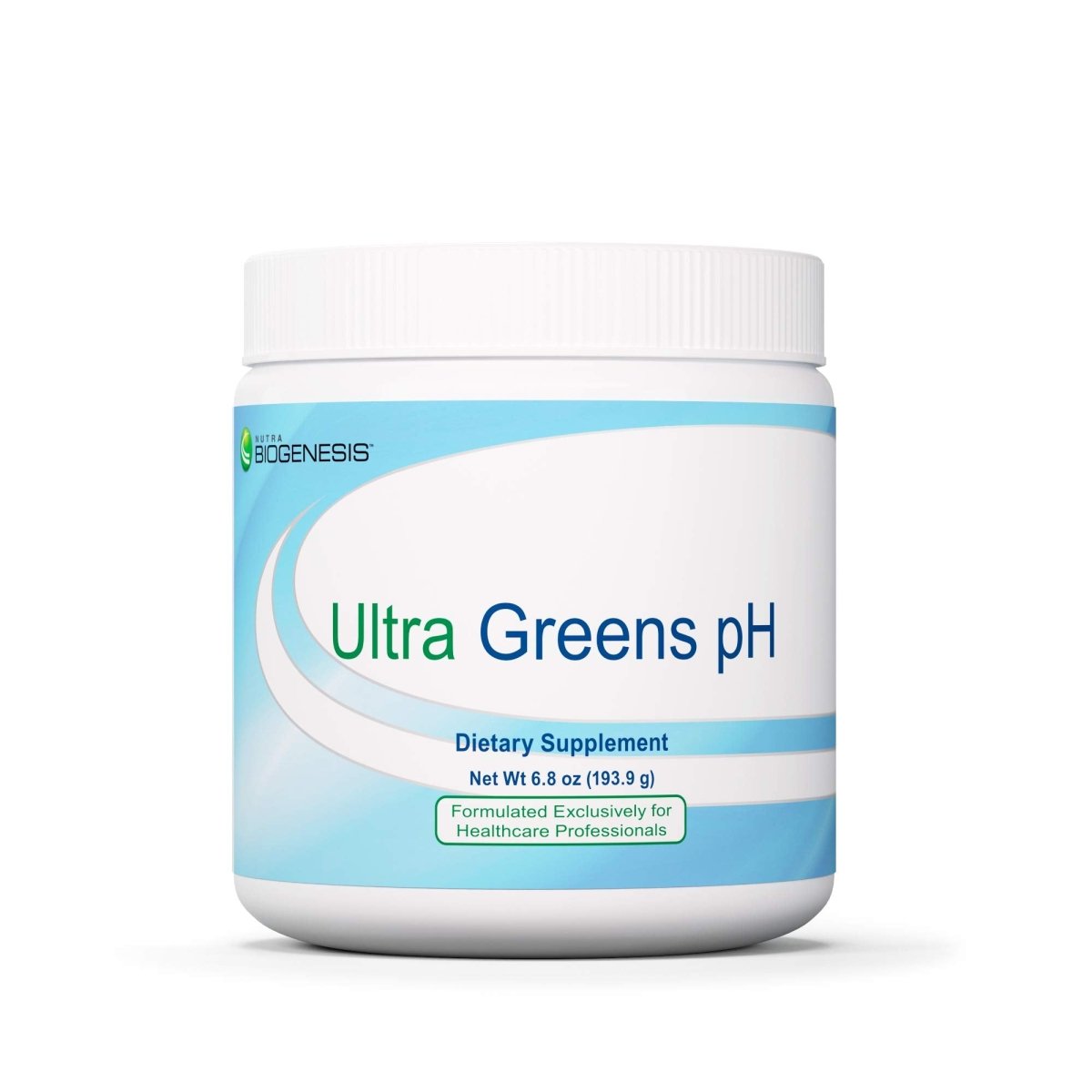 Nutra BioGenesis - Ultra Greens pH - Superfood Powder Dietary Supplement with Organic Spirulina, Kelp, Enzymes and Minerals - 6.8 Ounce