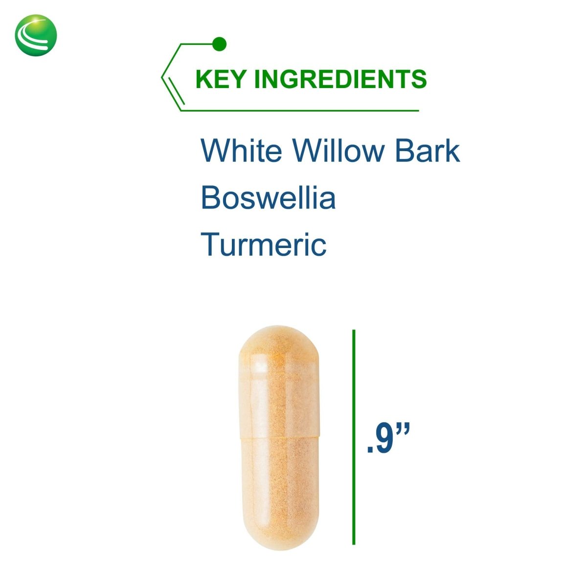 Nutra BioGenesis - White Willow Forte - White Willow Bark, Boswellia and Turmeric to Help Support Body Comfort and Cytokine Balance 10253 - 30 Capsules