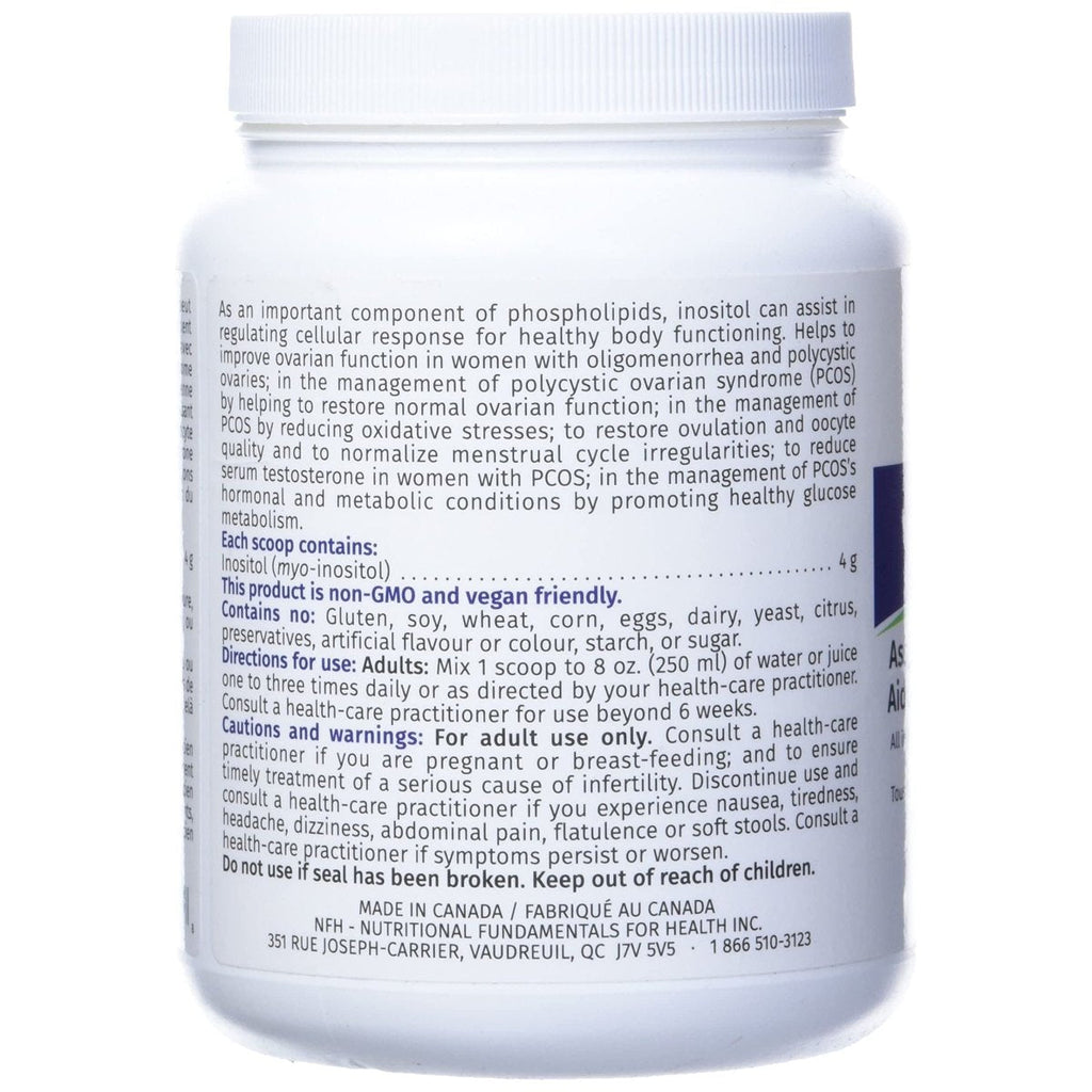 Nutritional Fundamentals for Health Inositol SAP 500 g