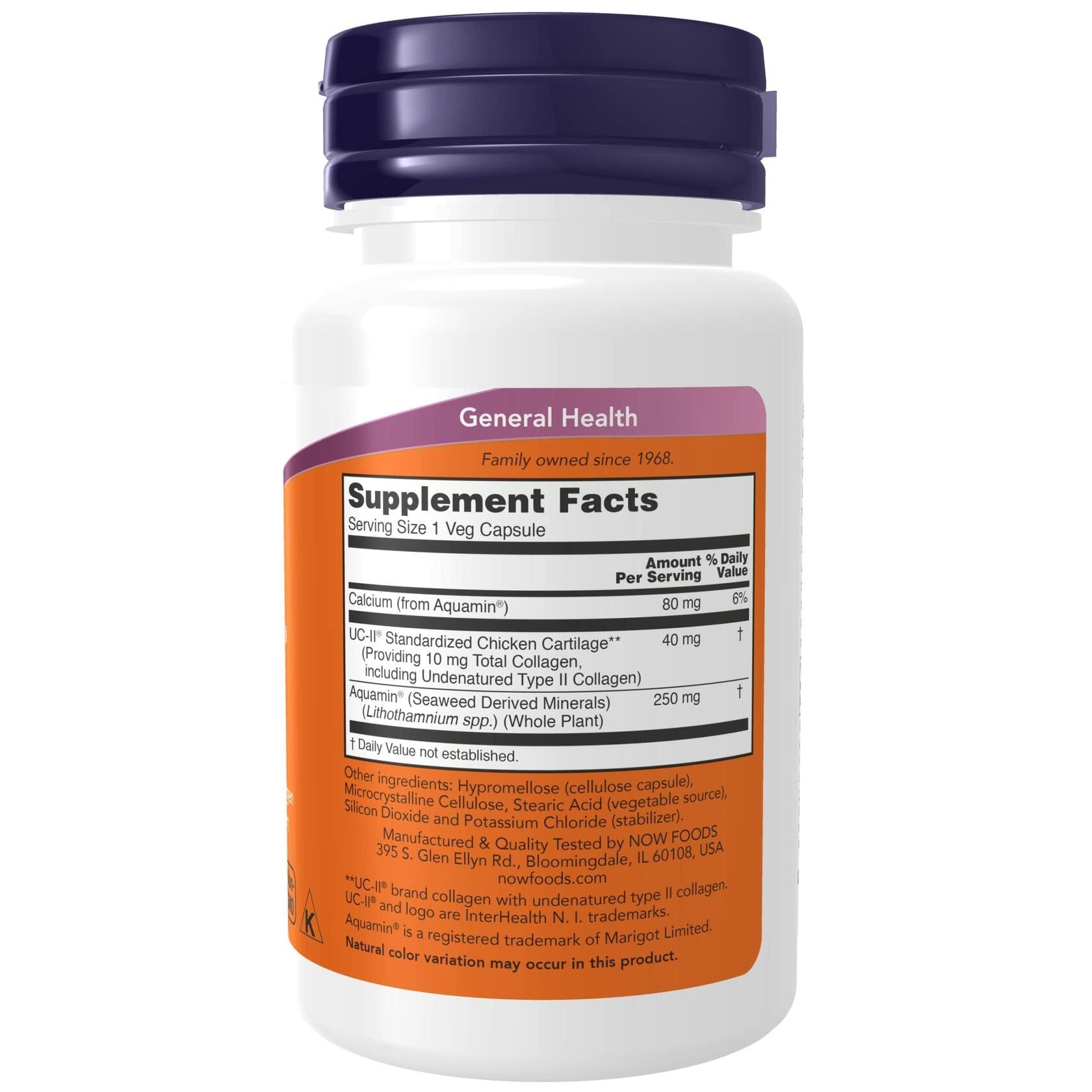 Now Foods UC-II Type II Collagen 60 Vcaps - 3134