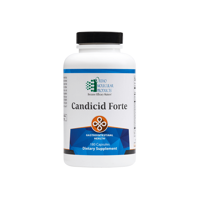 Ortho Molecular Candicid Forte 180 Capsules