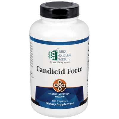 Ortho Molecular Candicid Forte 180 Capsules