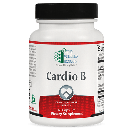 Ortho Molecular Cardio B 120 Capsules