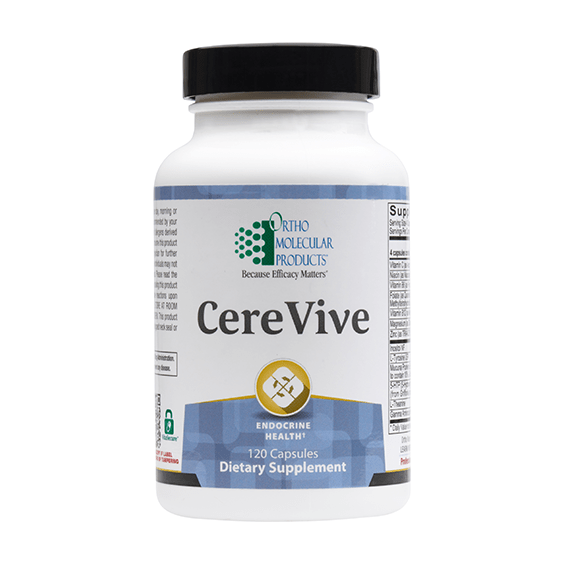 Ortho Molecular CereVive 120 Capsules