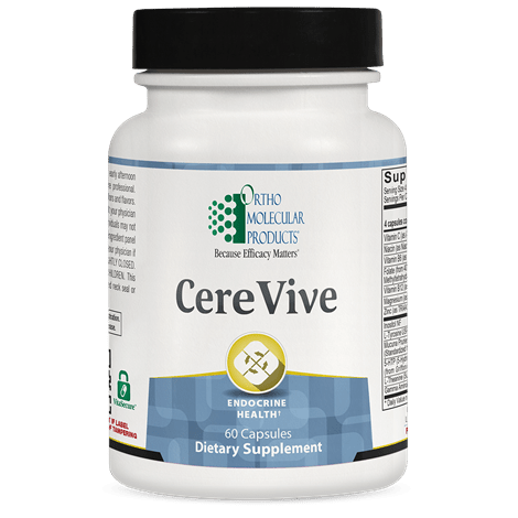 Ortho Molecular CereVive 60 Capsules