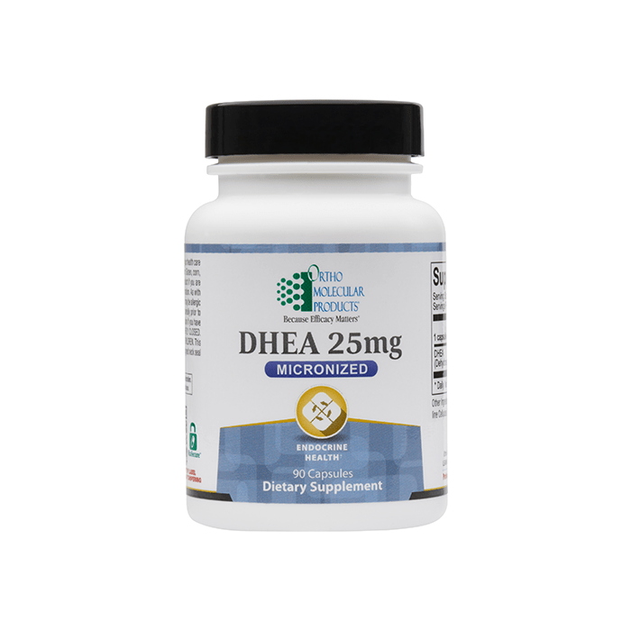 Ortho Molecular DHEA 25mg Micronized 90 Capsules