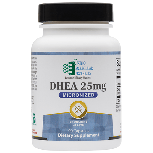 Ortho Molecular DHEA 25mg Micronized 90 Capsules