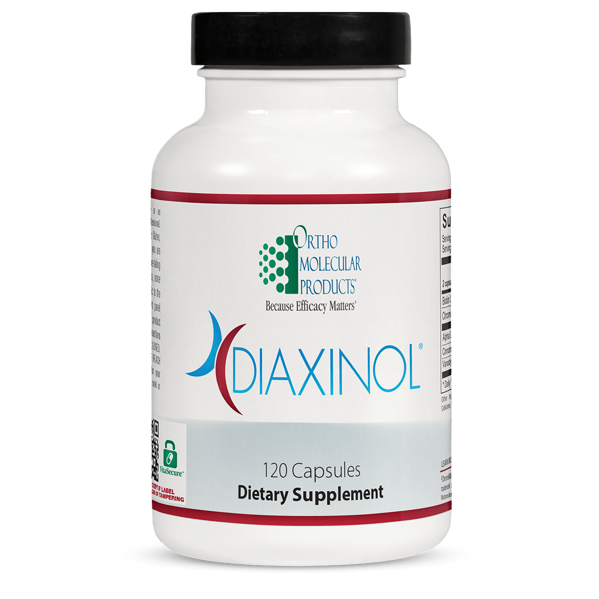 Ortho Molecular Diaxinol 120 Capsules