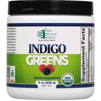Ortho Molecular Indigo Greens Powder 30 Servings