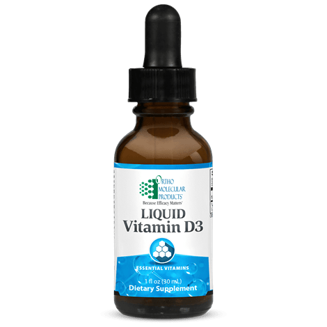 Ortho Molecular Liquid Vitamin D3 1,000 IU 1oz