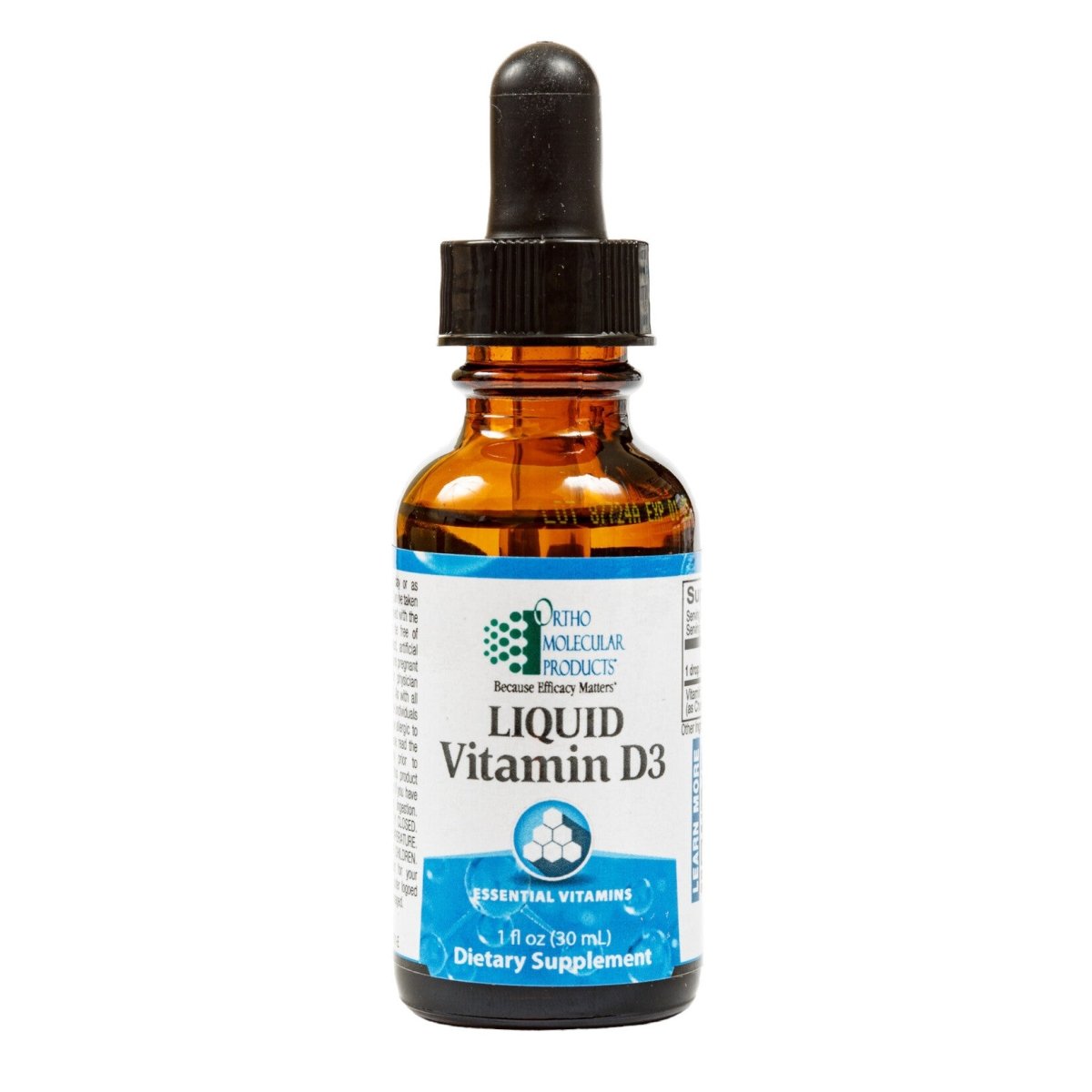Ortho Molecular Liquid Vitamin D3 1,000 IU 1oz