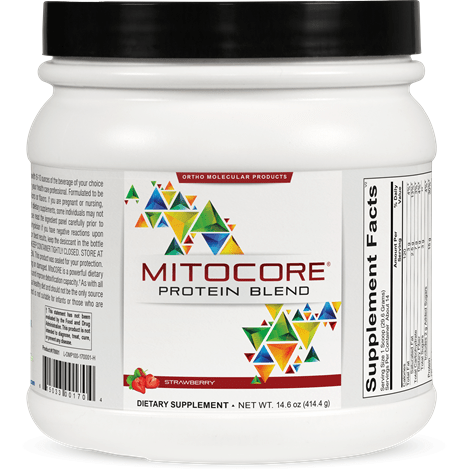 Ortho Molecular MitoCORE Powder Strawberry 14.6 oz