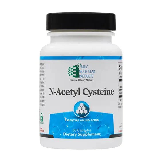 Ortho Molecular N-Acetyl Cysteine 60 Capsules