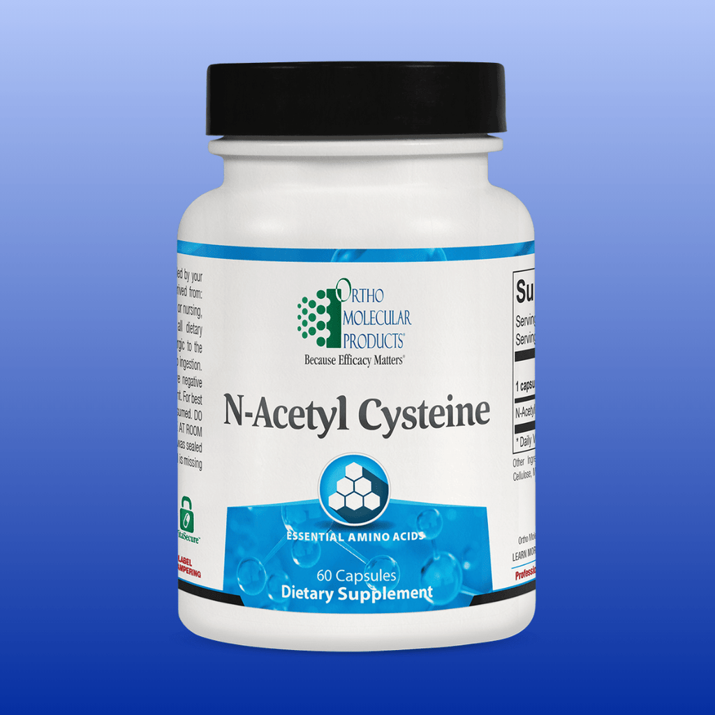Ortho Molecular N-Acetyl Cysteine 60 Capsules