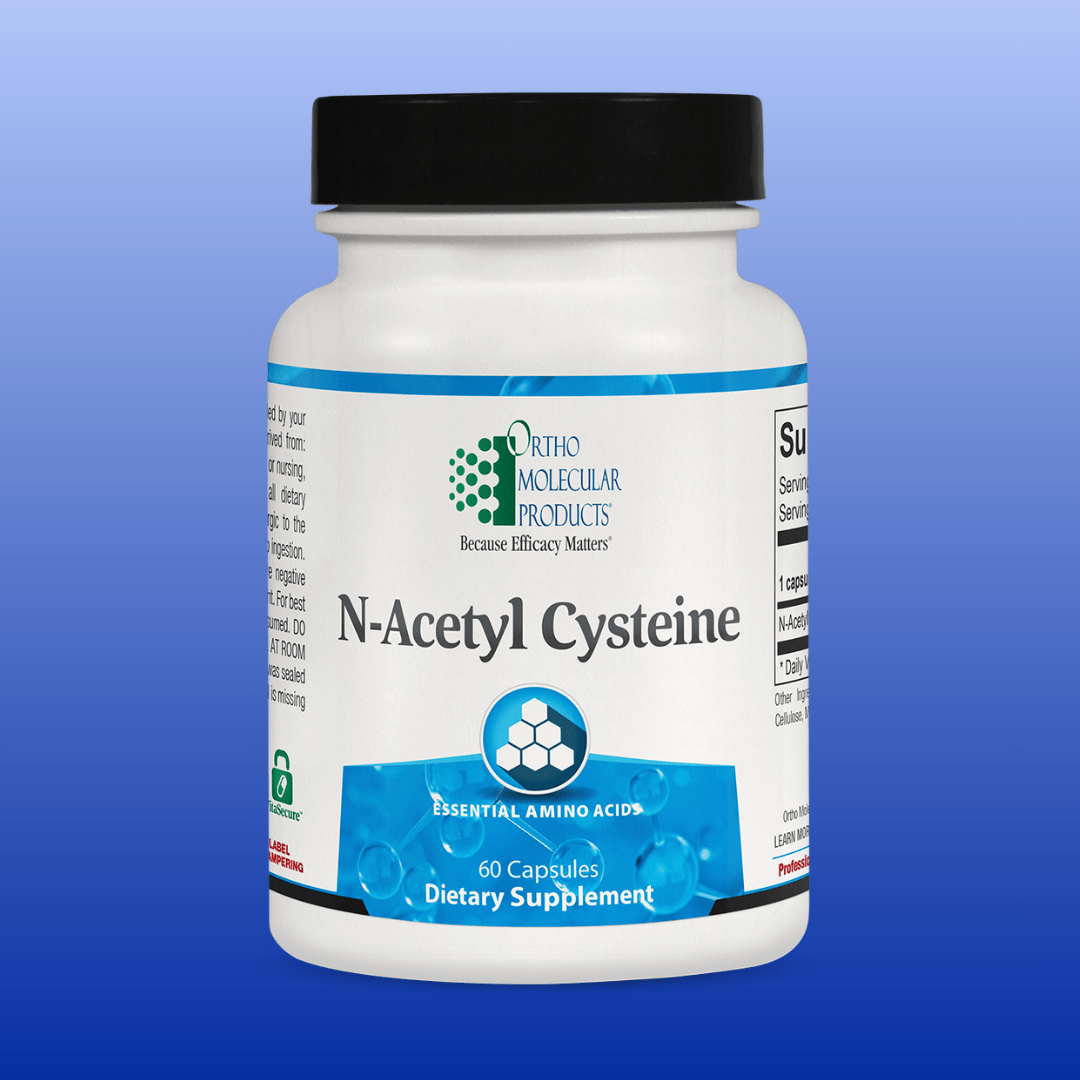 Ortho Molecular N-Acetyl Cysteine 60 Capsules