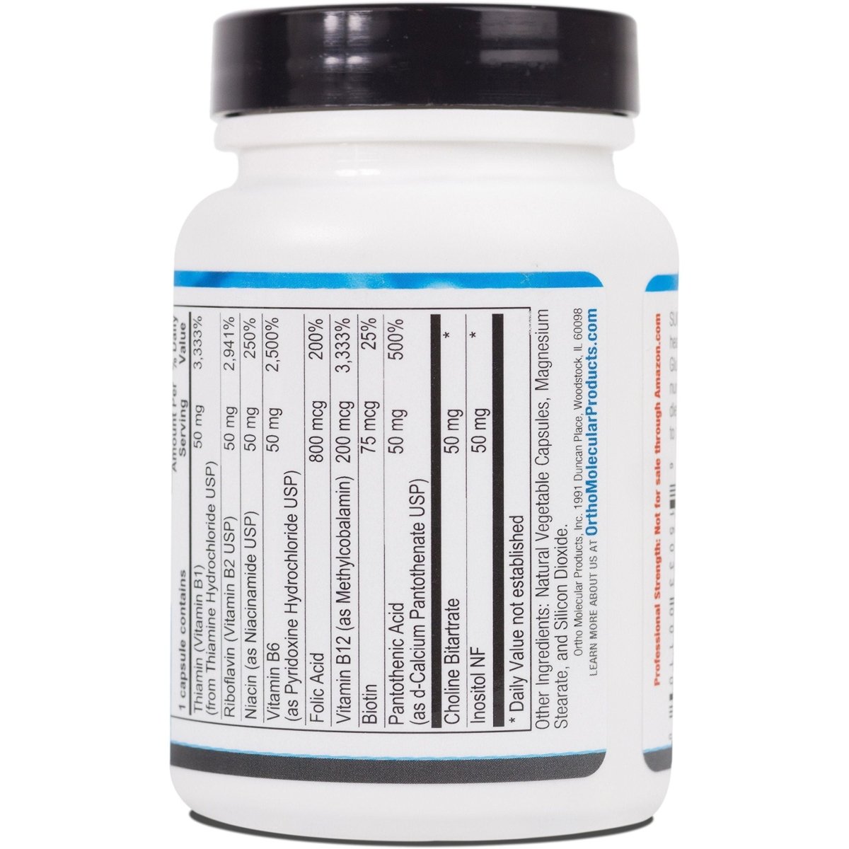 Ortho Molecular - Ortho B Complex - 90 Capsules