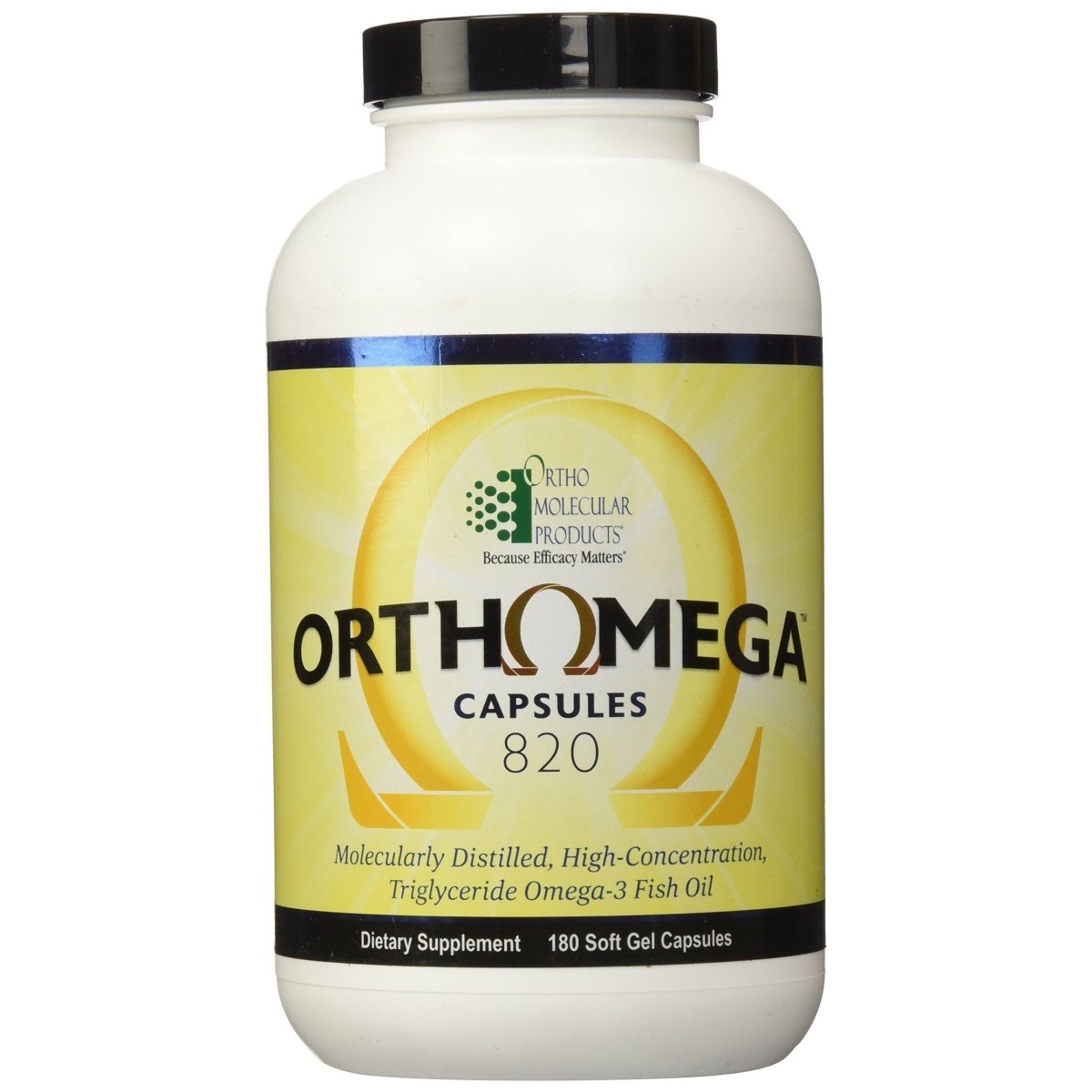 Ortho Molecular - Orthomega 820-180 Soft Gel Capsules