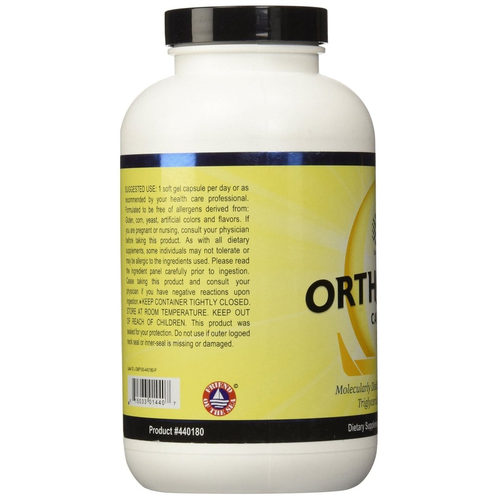 Ortho Molecular - Orthomega 820-180 Soft Gel Capsules