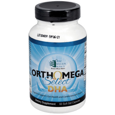 Ortho Molecular OrthoMega Select DHA 60 Softgels