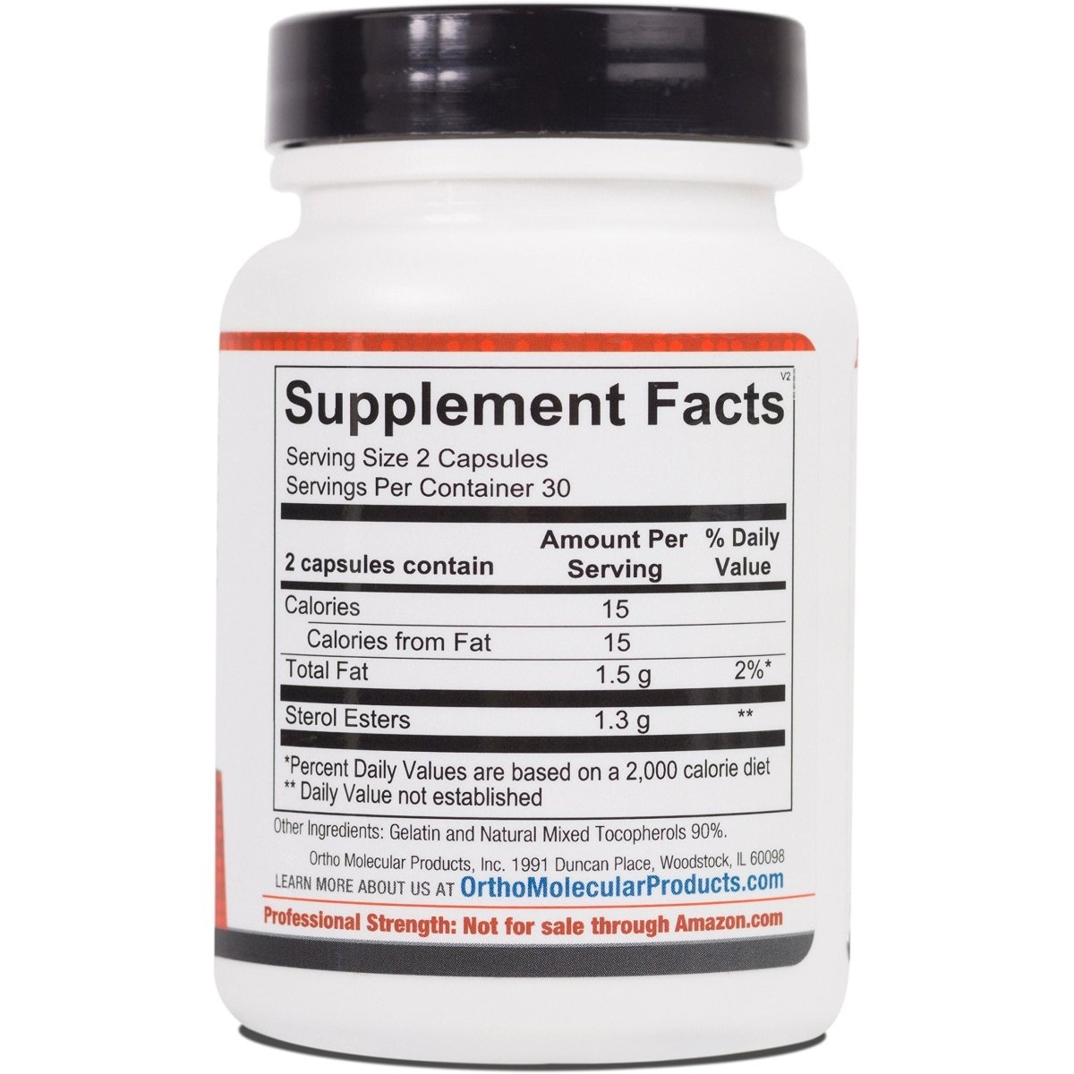 Ortho Molecular Product Plant Sterols - 60 Capsules