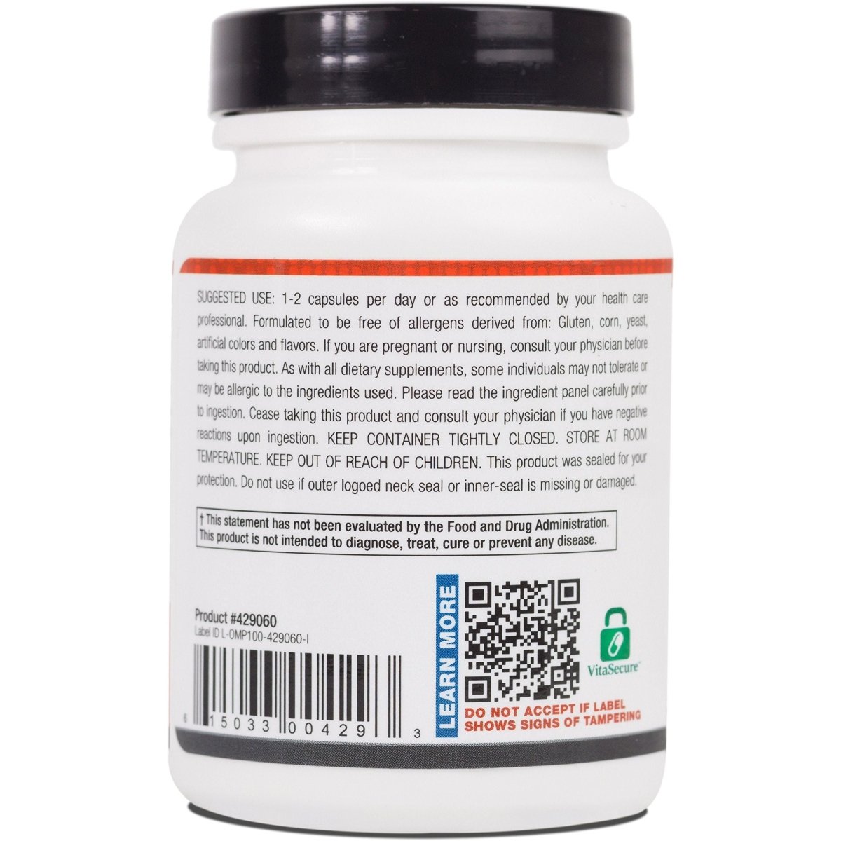 Ortho Molecular Product Plant Sterols - 60 Capsules