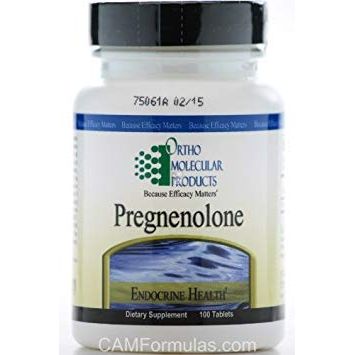 Ortho Molecular Products - Pregnenolone - 100 Tablet(s)
