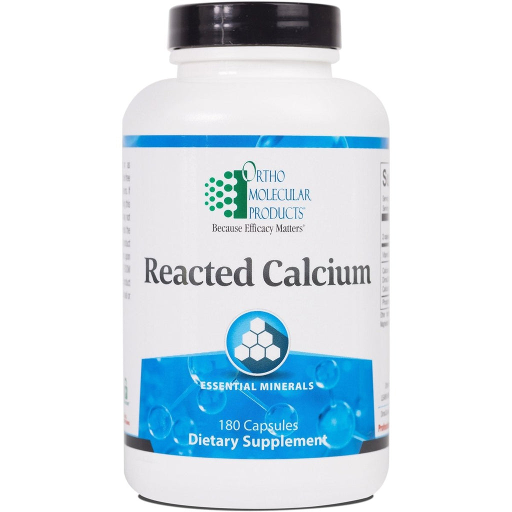 Ortho Molecular - Reacted Calcium - 180 Capsules
