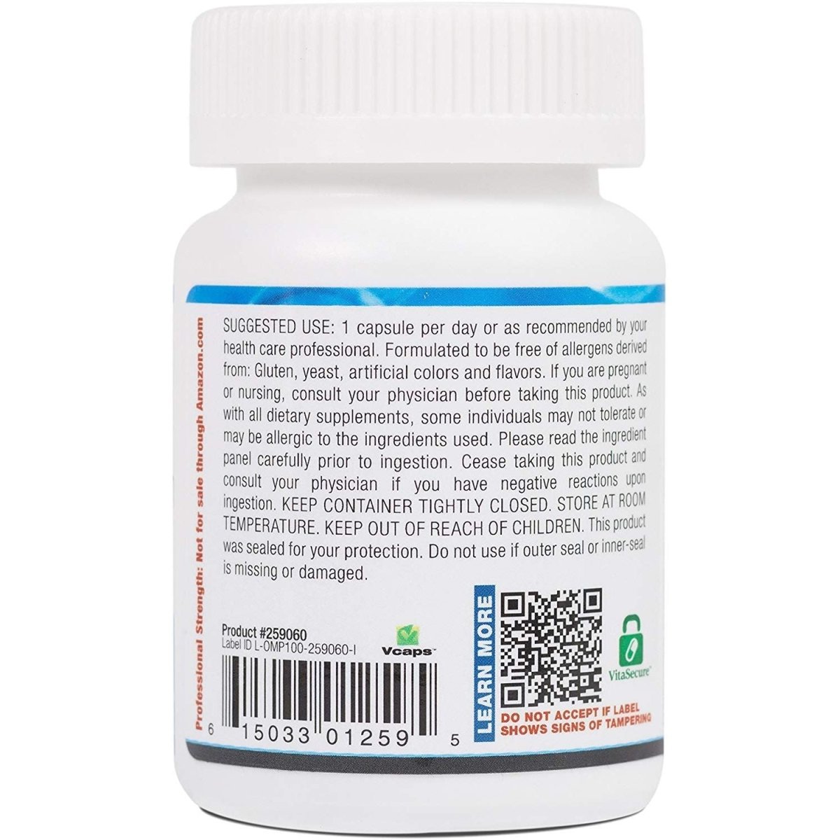 Ortho Molecular - Reacted Iron - 60 Capsules