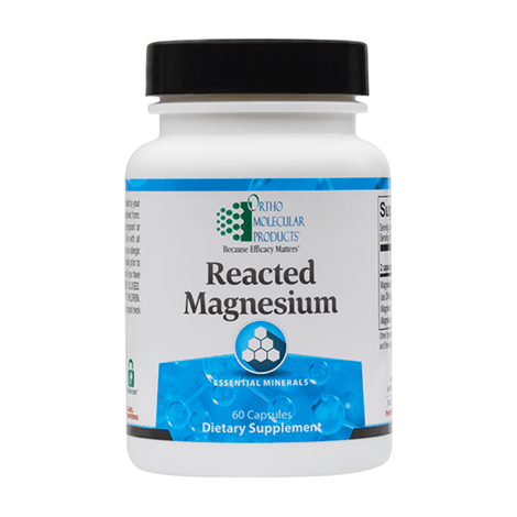 Ortho Molecular Reacted Magnesium 60 Capsules