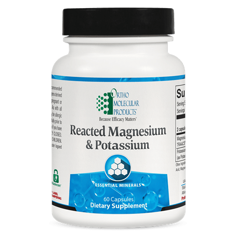 Ortho Molecular Reacted Magnesium 60 Capsules