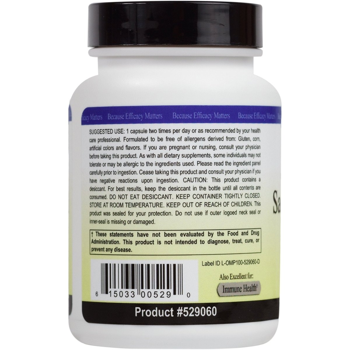 Ortho Molecular Saccharomyces Boulardii 60 caps