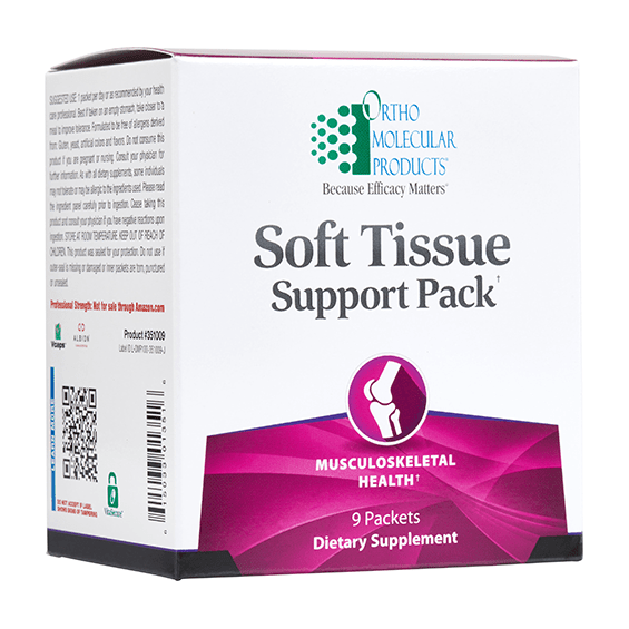 Ortho Molecular Soft Tissue Support Pack 9 Packets