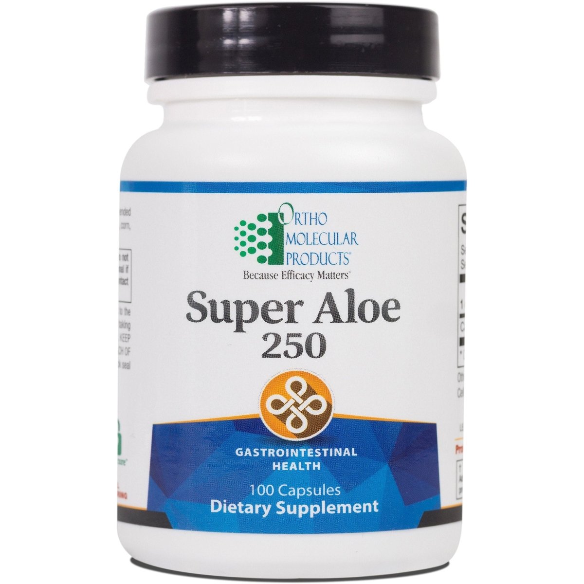 Ortho Molecular - Super Aloe 250 - 100 Capsules