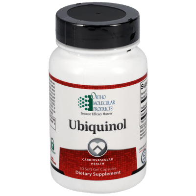 Ortho Molecular Ubiquinol 30 Softgels by Ortho