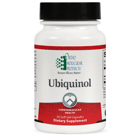 Ortho Molecular Ubiquinol 30 Softgels by Ortho