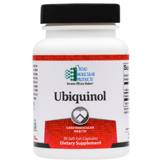 Ortho Molecular Ubiquinol 30 Softgels by Ortho