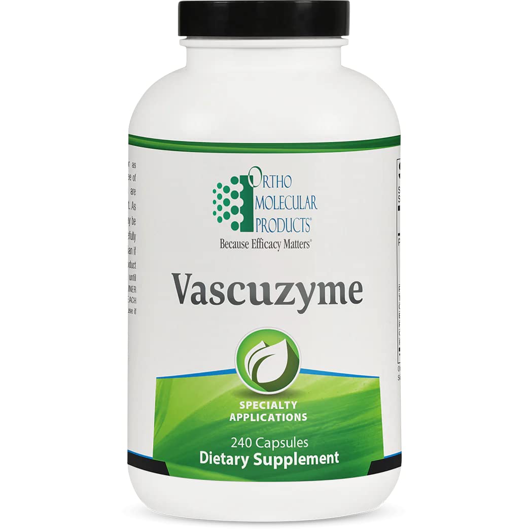 Ortho Molecular Vascuzyme 240 Capsules - B09MZHKQQL